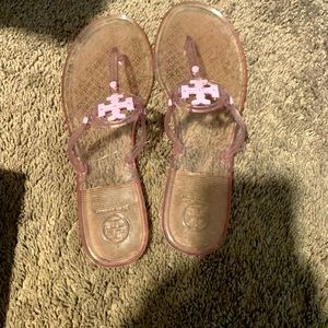 Tory Burch jelly sandals. Size 8. Good condition.